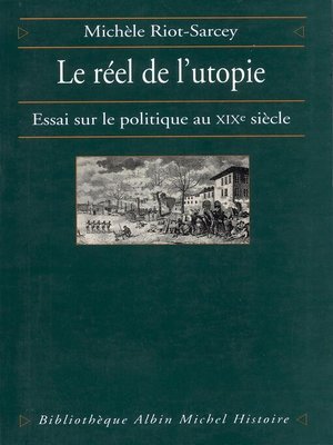 cover image of Le Réel de l'utopie